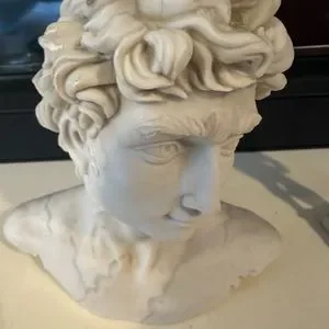 Decoline | Art | David Lot Decoline Ny Bust Statue Handmade Resin ...